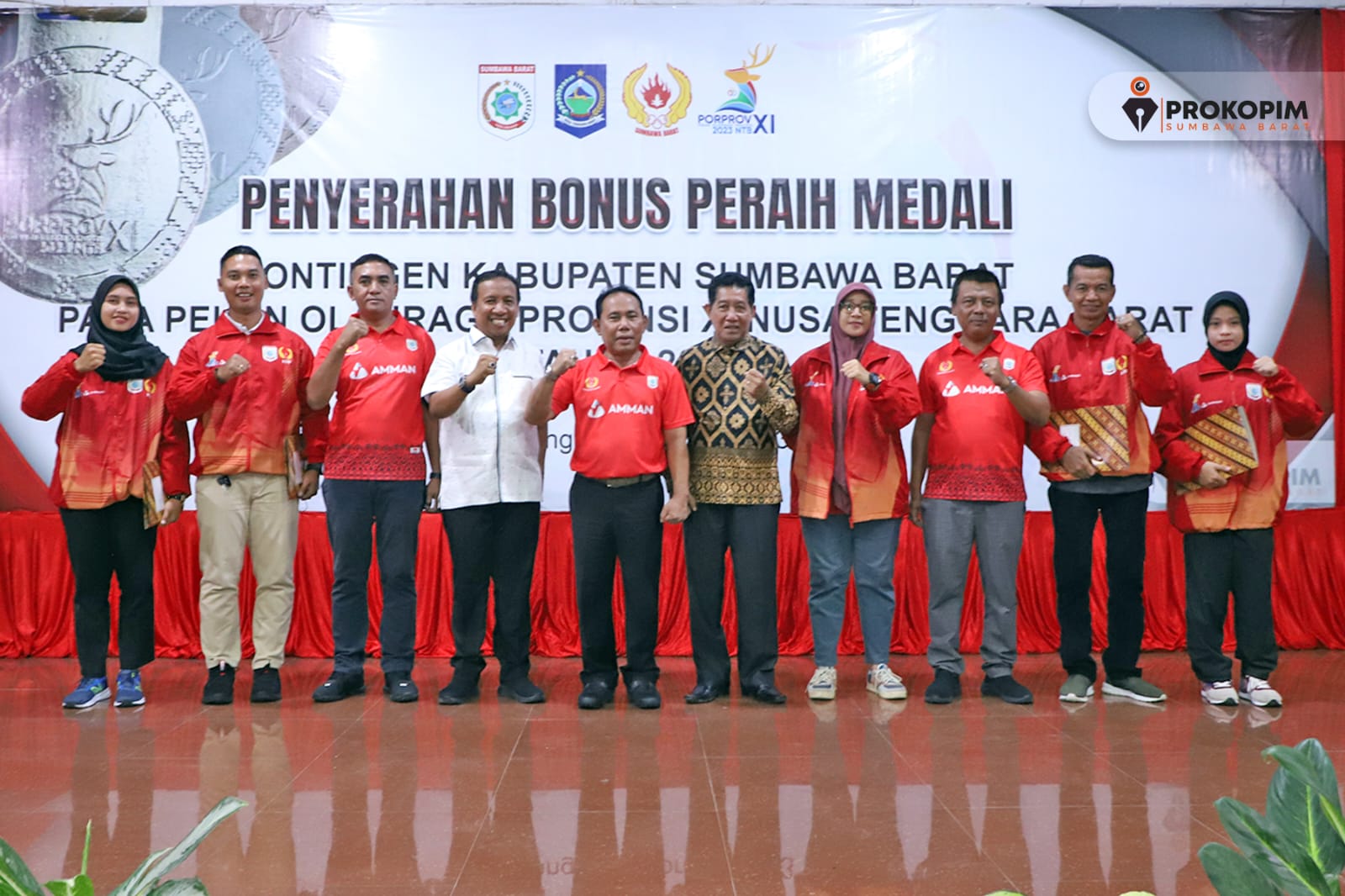 Bupati Ksb Berikan Bonus Kepada Atlet Peraih Medali Ksb News